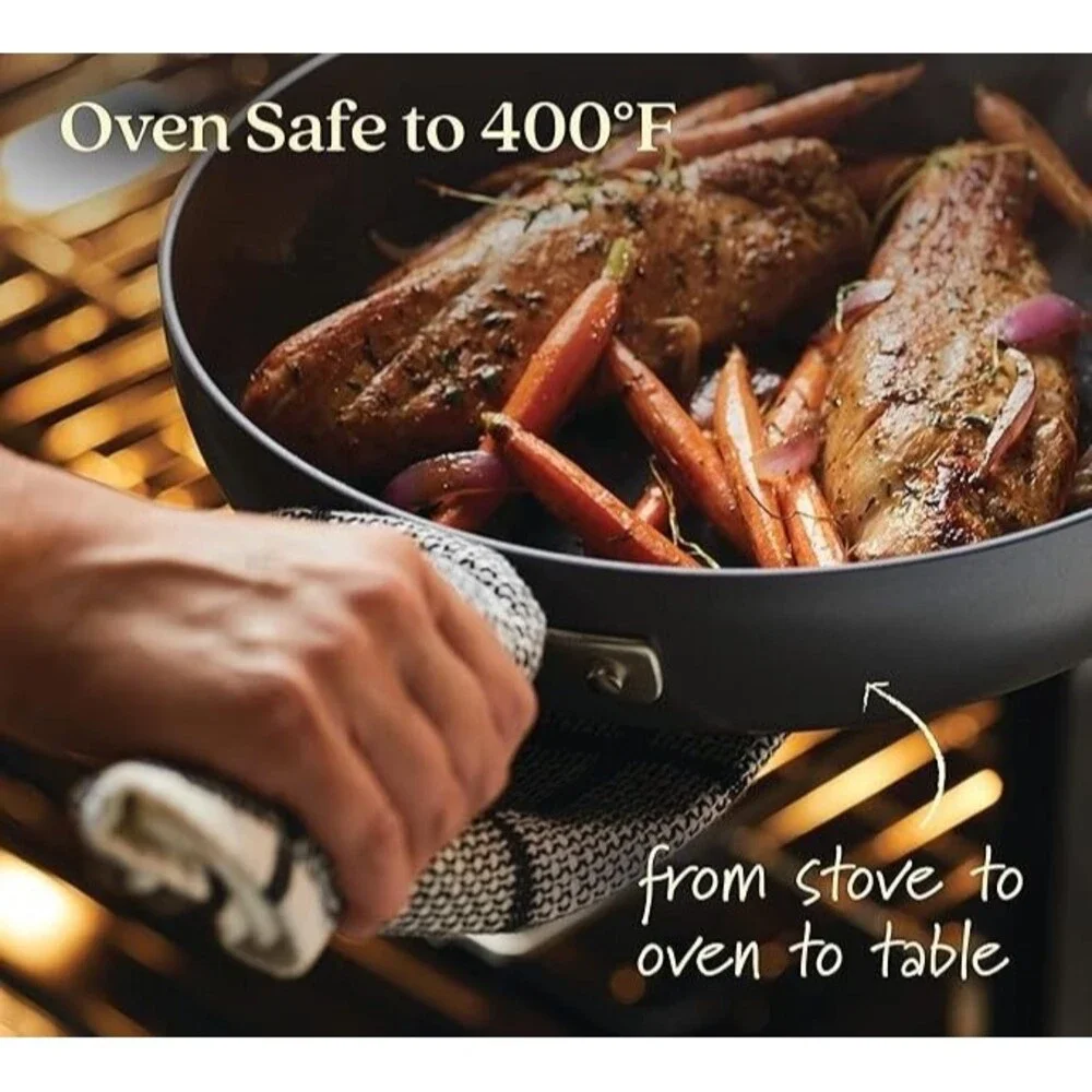 Anolon 84631 Advanced Home 11-Piece Cookware Set - Moonstone